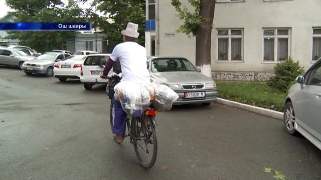 70 жашар аксакал велосипед менен Өзбекстанды 2 айда кыдырып чыгат... смотреть онлайн