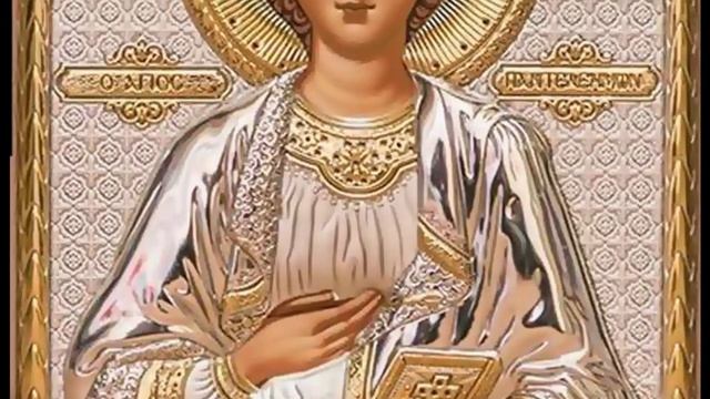 Серебряная икона целителя Пантелеимона смотреть онлайн