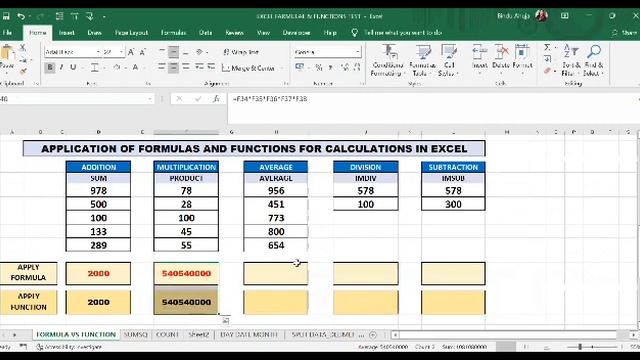 HOW TO USE FORMULA AND FUNCTION IN EXCEL-What are the 7 basic Excel formulas-SUM, AVG, MIN, MAX... смотреть онлайн