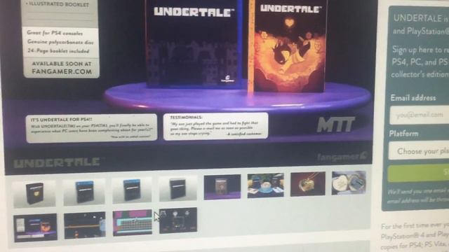 Undertale physical edition, that's pretty cool смотреть онлайн