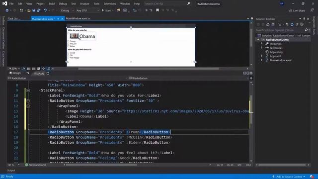 RADIO BUTTONS in WPF? This is how it´s done смотреть онлайн
