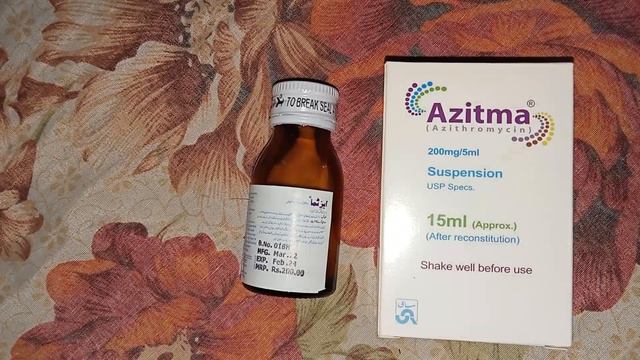 Azitma Azithromycin Suspension 200mg5ml Uses Benefits  Side Effects