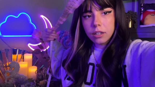 ASMR Measuring Your Face 🐸📐