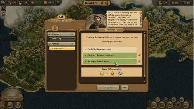 Anno Online - Questing смотреть онлайн