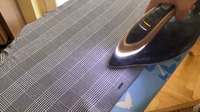 Tefal Pro Express Vision GV9820 - Prasowanie koszuli смотреть онлайн