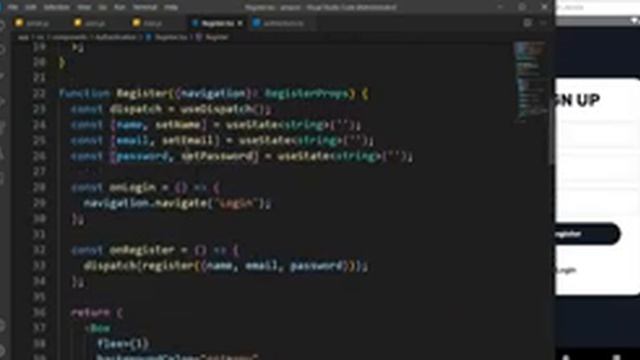 Register Authentication - Amazon clone app react native | Mongodb Authentication | MERN stack смотреть онлайн