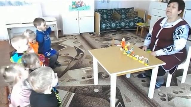 Заняття з розвитку мовлення з елементами театралізації казки "Ріпка" смотреть онлайн