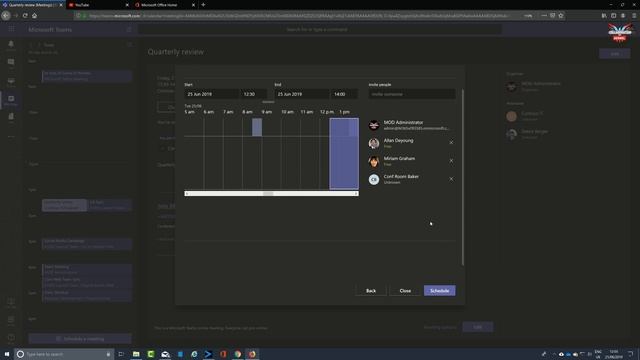 Microsoft Teams Scheduling MEETINGS with Outlook (all you need to know) смотреть онлайн
