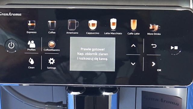 Ekspres Saeco GranAroma, test. смотреть онлайн