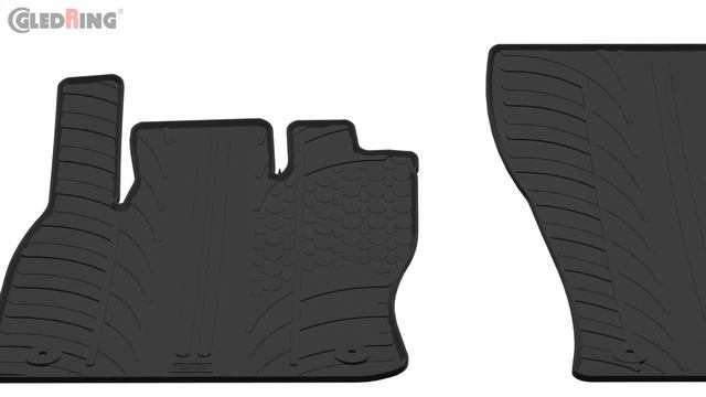 Rubber mats Gledring for Skoda Kodiaq | Withcar смотреть онлайн