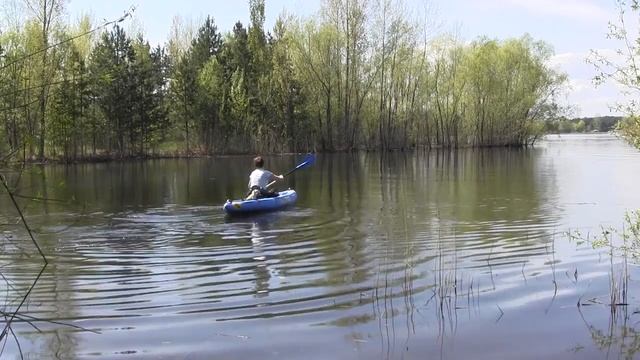Байдарка, каяк Варвар 340 от Тайм Триал, проба на воде смотреть онлайн