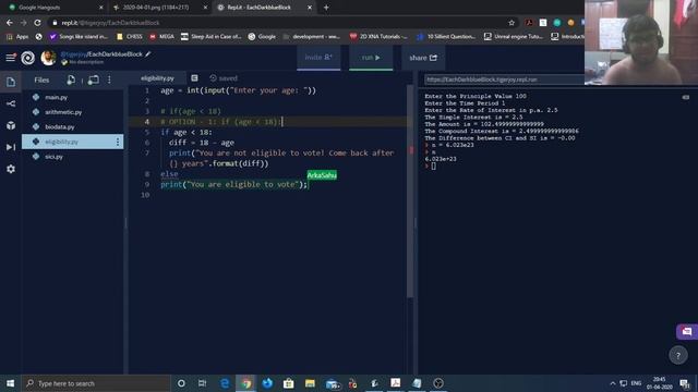 Python Crash Course: Part 1 [Bengali] смотреть онлайн