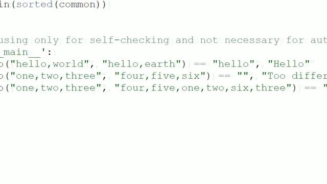 #27 Common Words | 파이썬 예제 뽀개기 | CheckiO Scientific Expedition | 김왼손의 왼손코딩 смотреть онлайн
