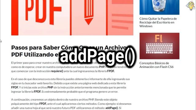 Cómo Generar un Archivo PDF con el Lenguaje PHP смотреть онлайн