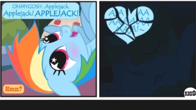 Почему я? Комикс( рейнбоу дэш ) млп 2 часть