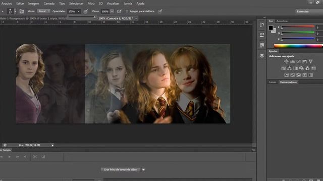 Tutorial Capa Facebook #6 Photoshop #5 смотреть онлайн