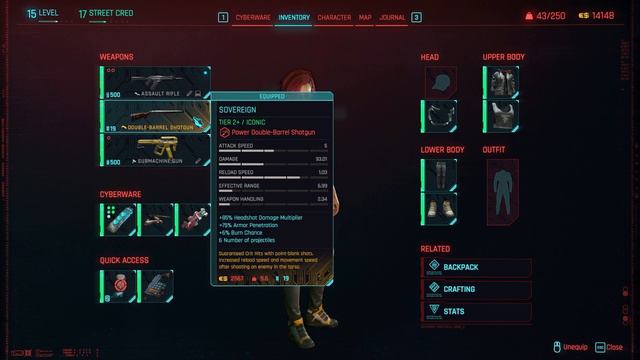Cyberpunk 2077 Phantom Liberty - Iconic Shotgun Sovereign Location | Quick Guide | Playing Quietly смотреть онлайн