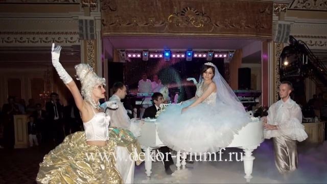 Шикарное оформление банкетного зала Парадайз смотреть онлайн