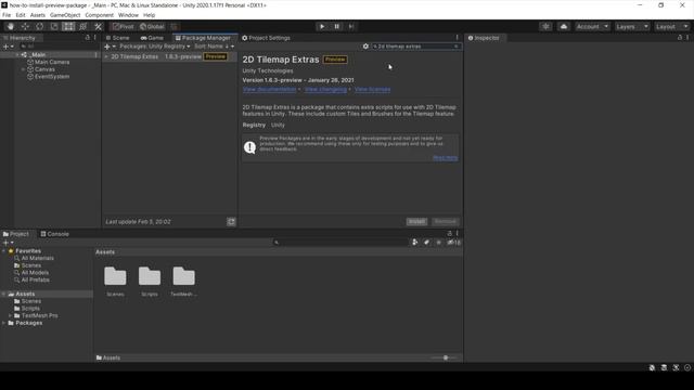 Unity - How to Install Preview Packages смотреть онлайн
