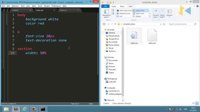 Tutorial de Stylus - Preprocesador CSS [ Instalación, Compilación, Compresión, Conversión ] смотреть онлайн