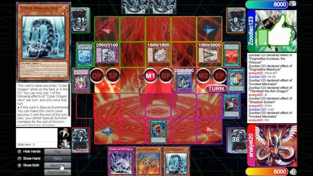 Yu-Gi-Oh! | Cyber Dragon Replays | Ranked Dueling Book Game Play with Commentary | August 2021 смотреть онлайн