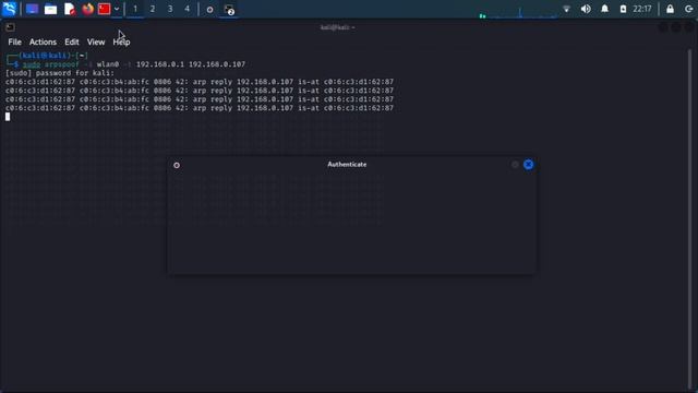 ARP Spoofing | MITM - Man In Middle Attack | Kali Linux смотреть онлайн