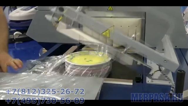 Термоусадочная машина камерного типа Pack M 5040 6050 Robopac смотреть онлайн