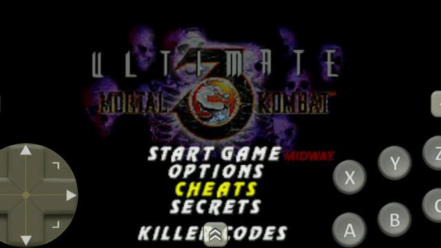 Как открыть секретное меню в Ultimate Mortal Kombat 3?