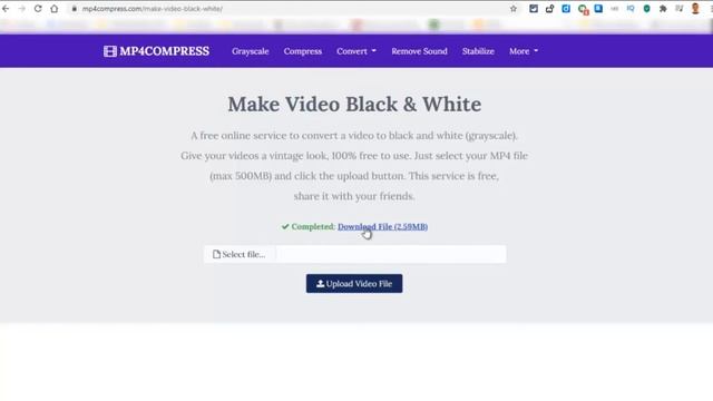 Как сделать черно белое видео онлайн бесплатно смотреть онлайн