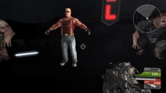 Duke Nukem 3D: Reloaded (prototype) map - lighttest смотреть онлайн