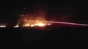M134 Minigun КСА в ночном бою