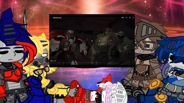 "ROTB autobots react to TFP ratchet!" (the creators of the vids will be in des) смотреть онлайн