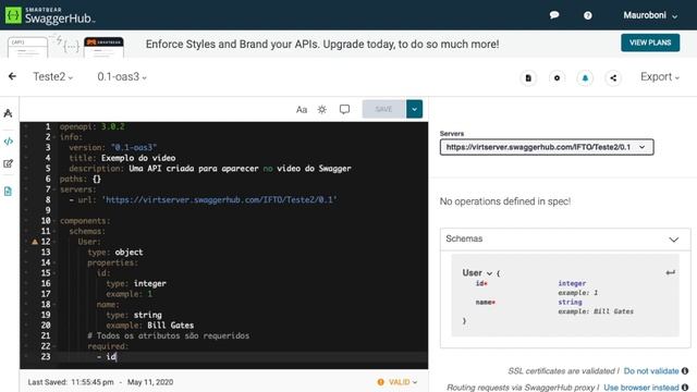 Swagger editor tutorial: Como criar os Schemas de uma API - OAS 3 смотреть онлайн