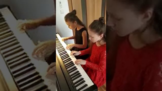 Ансамбль. Экзамен по фортепиано. "Давай помечтаем". 1 класс. смотреть онлайн