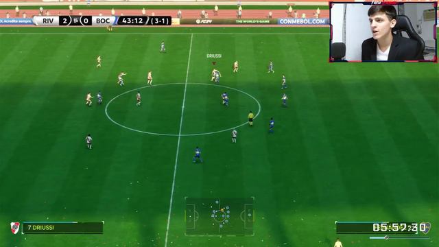 FINAL RECOPA SUDAMERICANA RIVER VS bOCA | cap. 11 Modo Carrera con River смотреть онлайн
