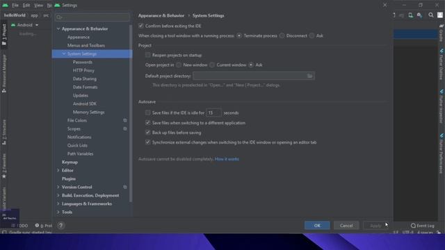installation and hello world android java смотреть онлайн
