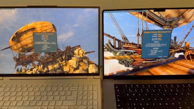 Macbook Pro 16” 2021 M1 Pro vs Lenovo Legion 5 Pro Ryzen 7 смотреть онлайн