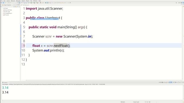 Java User Input / Scanner Class Beginner Tutorial смотреть онлайн