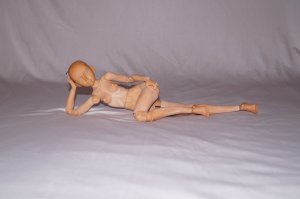 Шарнирная кукла BJD своими руками часть 3