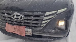 ВРЕМЯ ПРОГРЕВА ДВИГАТЕЛЯ ЗИМОЙ НА НОВОМ HYUNDAI TUCSON 2021 ВСЕГО 4 МИНУТЫ