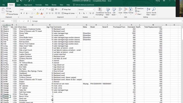 Using Excel to Import Contents Claim Line Items: Simsol Webinar Clips смотреть онлайн