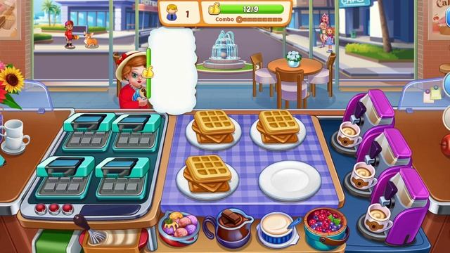 COOKING WORLD | NEW RESTAURANT UNLOCKED BREAKFAST PLACE #cookingworld #simulation #games