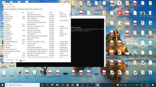 Error: couldn't connect to server 127.0.0.1:27017, connection attempt failed: SocketException смотреть онлайн