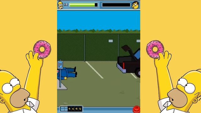 The Simpsons arcade [walkthrough 1 Java version No commentary] смотреть онлайн