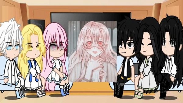 ||Becoming the villain's family react to||Реакция "Злодей и я стали семьёй по контракту"||34-38 ch|