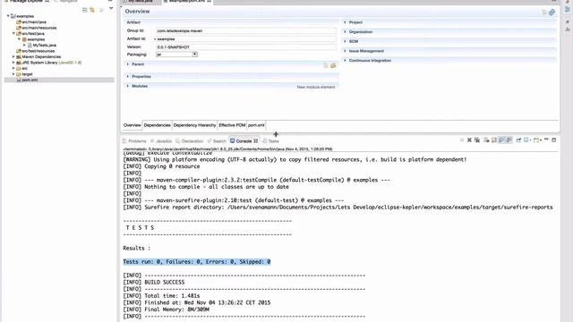 [LD] Maven in Eclipse - Tests Run: 0 | Let's Develop With смотреть онлайн