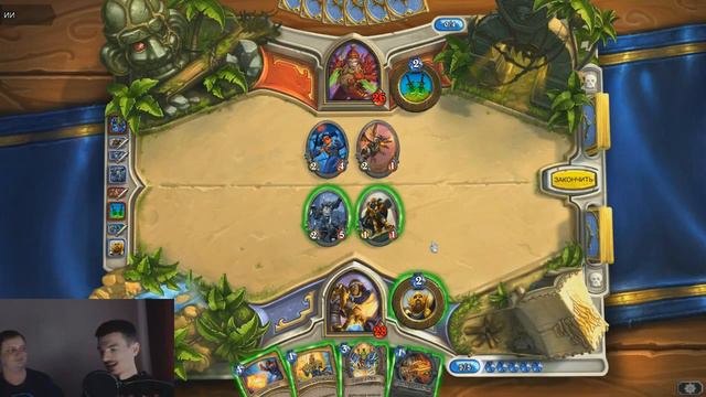 Hearthstone с MJRamon #5: Учим RichMacwood играть за паладина смотреть онлайн