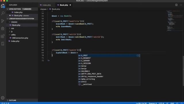 #9 Edit Book Functionality | Library Management System Using OOP PHP, JQuery, MySql, Bootstrap смотреть онлайн