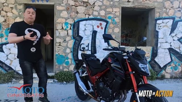 HONDA HORNET 750 Test Ride Review Moto in Action смотреть онлайн
