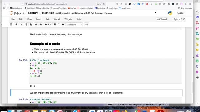 Example of writing a basic python program смотреть онлайн